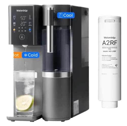 Waterdrop Remineralization Hot Cold RO Water Dispenser, A2G